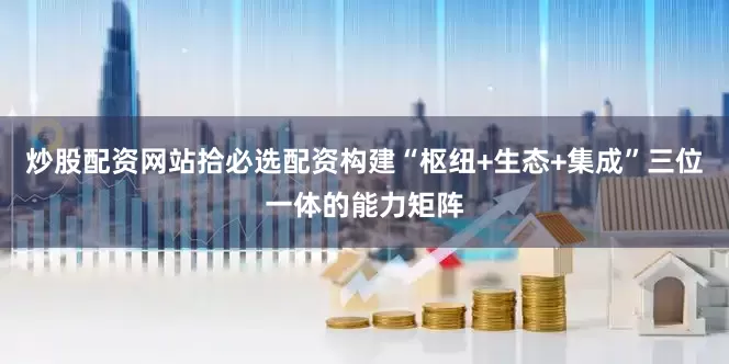 炒股配资网站拾必选配资构建“枢纽+生态+集成”三位一体的能力矩阵