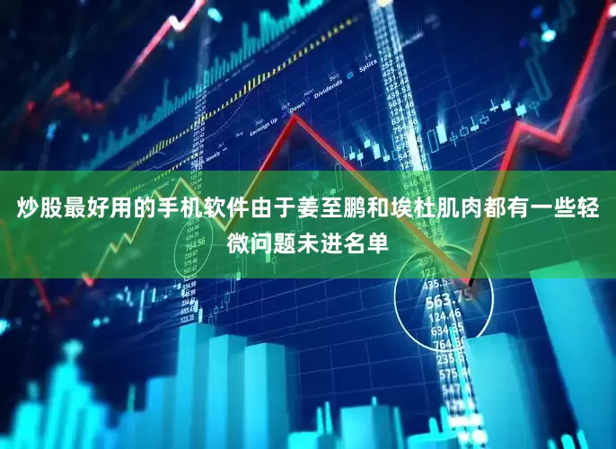 炒股最好用的手机软件由于姜至鹏和埃杜肌肉都有一些轻微问题未进名单