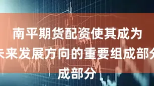 南平期货配资使其成为未来发展方向的重要组成部分
